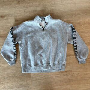 Taylor Swift The Eras Tour Official Merch Quarter Zip Pullover Medium